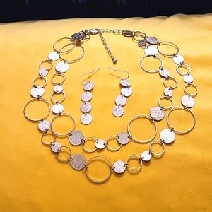 NY&Co Necklace and earring set